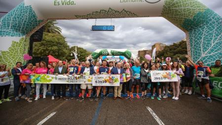 Más de 12.700 valencianos aúnan fuerzas en pro de la investigación oncológica