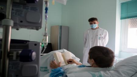 Voluntario en el Hospital Miguel Servet