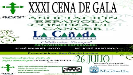 XXXI Cena de Gala de aecc Marbella