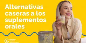Publicación sobre las alternativas caseras para los suplementos orales