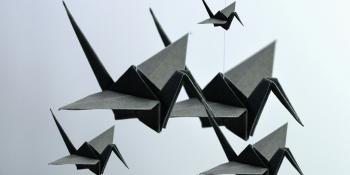 Manualidades desde casa: 'Mil grullas de origami', por la voluntaria Pilar