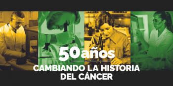 Exposición "50 años cambiando la historia del cáncer"
