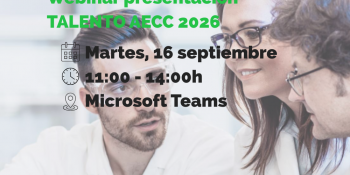Webinar Nueva Convcatoria Ayudas TALENTO AECC 2026 