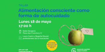 Taller: Alimentación consciente como forma de autocuidado