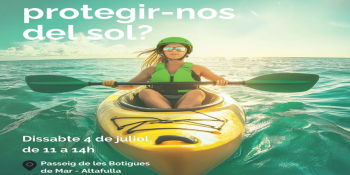 Taula informativa sol Altafulla