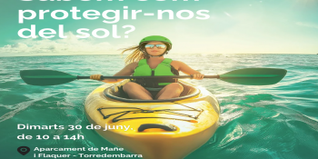 Taula informativa sol Torredembarra