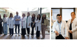 Dres. Alexandre Calon y Eduard Batlle y sus equipos