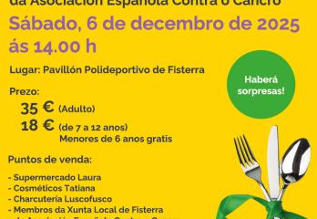 Almuerzo solidario en Fisterra