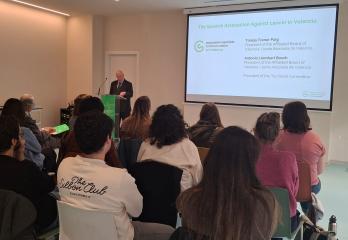 Tomás Trenor, presidente de la Asociación Española Contra el Cáncer en Valencia